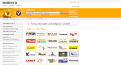 Desktop Screenshot of dachbau.de